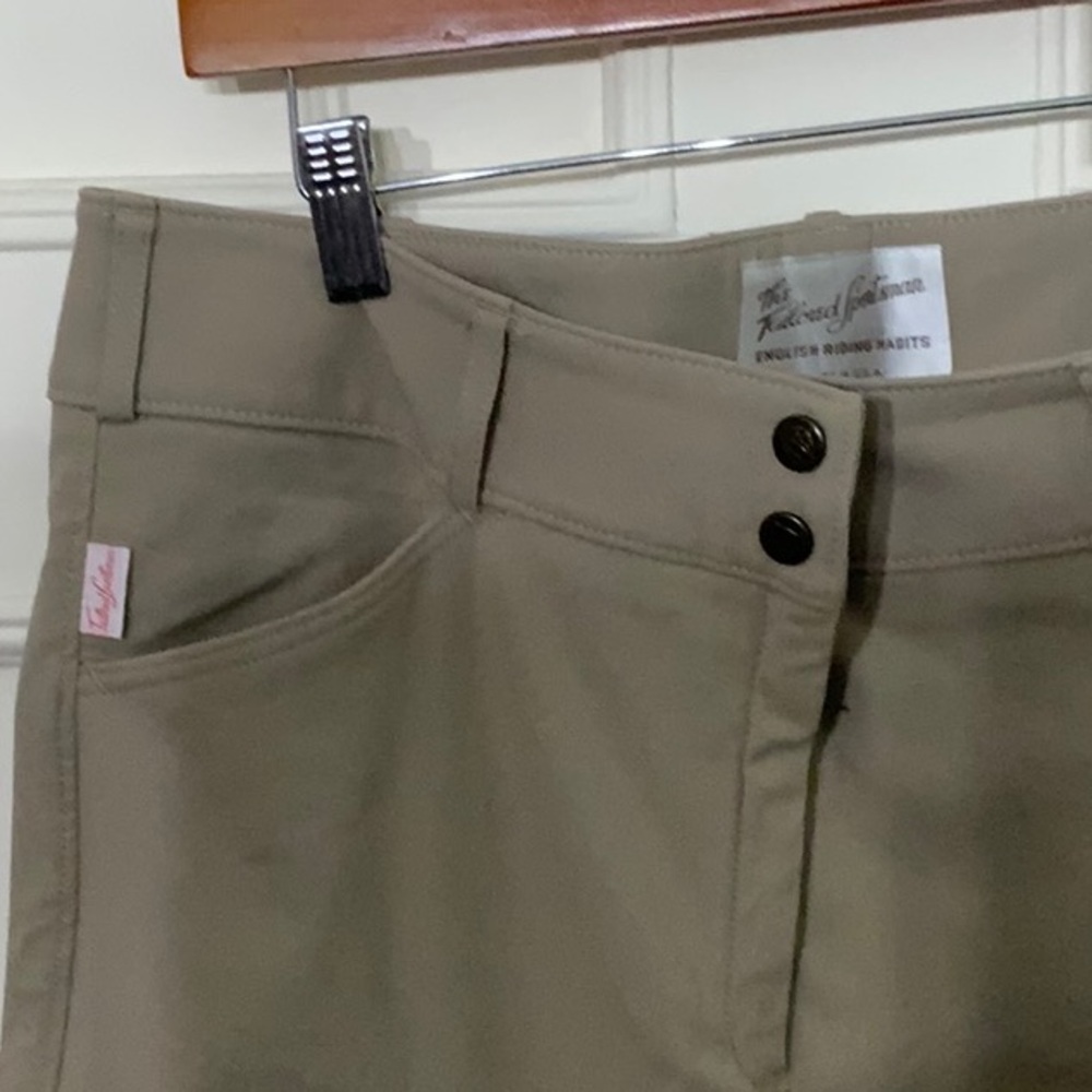 Equestrian- Tailored Sportsman women’s tan breeches 34L
